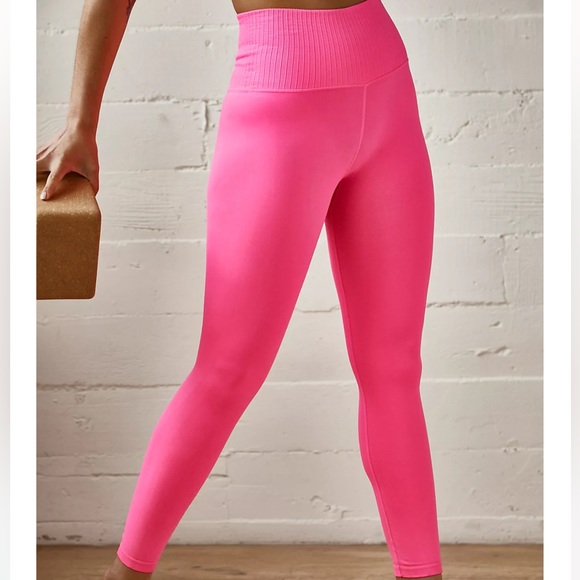 Free People Movement Good Karma Leggings Hot Pink - Picture 2 of 10